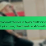 Emotional Themes in Taylor Swift’s Song Lyrics: Love, Heartbreak, and Growth