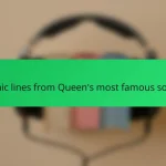 Iconic lines from Queen’s most famous songs