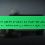 Justin Bieber’s Evolution in Song Lyrics: Growth Themes, Collaborations, and Musical Style Changes